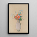 Vase de fleurs - Odilon Redon — kehystetty taideteos seinällä
