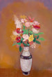 Vase de fleurs - Odilon Redon — näkymä teoksesta
