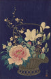 kukkakori bambusta - Ohara Koson — näkymä teoksesta