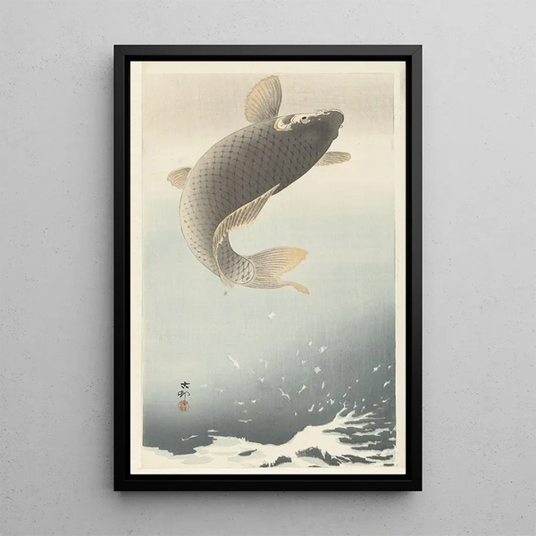 Karppi | Ohara Koson — kehystetty taideteos seinällä