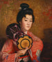 Portrait d'une dame - Okada Saburōsuke — näkymä teoksesta