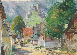 Oldich Blaek - At the foot of Streno.webp