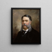 Chester A. Arthur - Ole Peter Hansen Balling — kehystetty taideteos seinällä