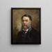 Chester Alan Arthur - Ole Peter Hansen Balling — kehystetty taideteos seinällä