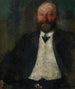 Portrait du père de l'artiste Adam Nowina Boznański - Olga Boznańska — näkymä teoksesta