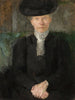 Portrait de Mademoiselle Deuringer - Olga Boznańska — näkymä teoksesta
