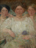 Portrait de trois sœurs - Olga Boznańska — näkymä teoksesta