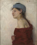 Portrait d'une femme, femme gitane - Olga Boznanska — näkymä teoksesta