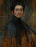 Autoportrait - Olga Boznańska — näkymä teoksesta