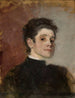 Autoportrait (conflit de cas) - Olga Boznańska — näkymä teoksesta