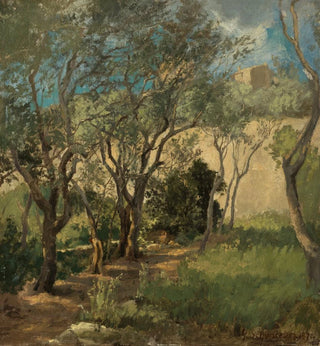 Oliviers près de Gênes - Gustav Schnäleber