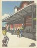 Gare de Tokyo - Onchi Kōshirō — näkymä teoksesta