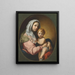 Vierge à l'Enfant - Onorio Marinari — kehystetty taideteos seinällä