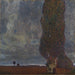 Orage approchant Le Grand Peuplier II - Gustav Klimt — esillä sisätilassa