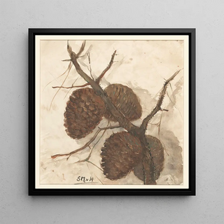 Oranges sur une branche - Sientje Mesdag Van Houten