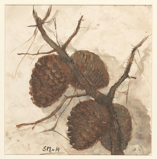 Oranges sur une branche - Sientje Mesdag Van Houten