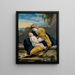 Vierge à l'Enfant dans un paysage - Orazio Gentileschi — kehystetty taideteos seinällä