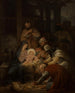 L'Adoration des Mages - Oscar Pierre Mathieu — näkymä teoksesta