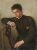 Portrait d'Hermann Dischler - Oscar Arthur Bluhm — näkymä teoksesta
