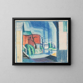 Oscar Bluemner - Study for Canal Port Rockaway.webp