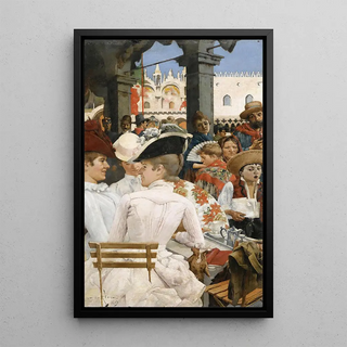 Oscar Wilson - The Cafe St Marks Square Venice.webp