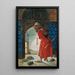Kilpikonnien kouluttaja - Osman Hamdi Bey — kehystetty taideteos seinällä
