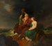 Ossian ja Malvina - Johann Peter Krafft — näkymä teoksesta