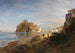 Ischia-maalaus Aragoni-linnan näkymällä - Oswald Achenbach — näkymä teoksesta