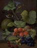 Nature morte aux fruits et au chardonneret - Otto Didrik Ottesen — näkymä teoksesta