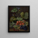 Nature morte aux fruits et au chardonneret - Otto Didrik Ottesen — kehystetty taideteos seinällä