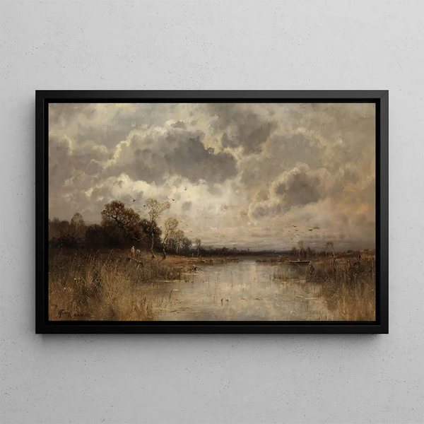 Otto Fedder - Weite Moorlandschaft.webp