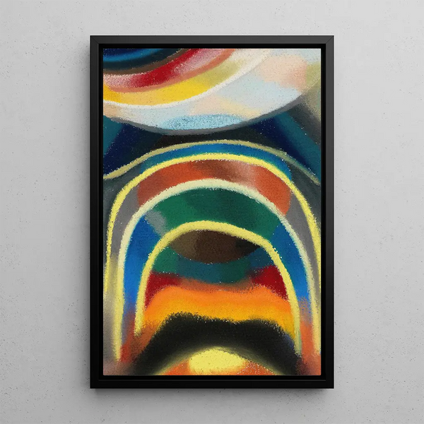 Otto Freundlich - Lichtkreise Kosmischer Regenbogen.webp
