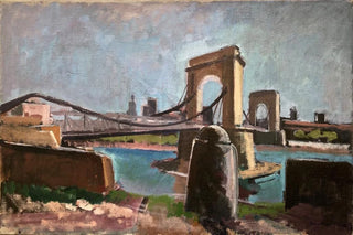 Otto Geigenberger - Brcke in Avignon.webp