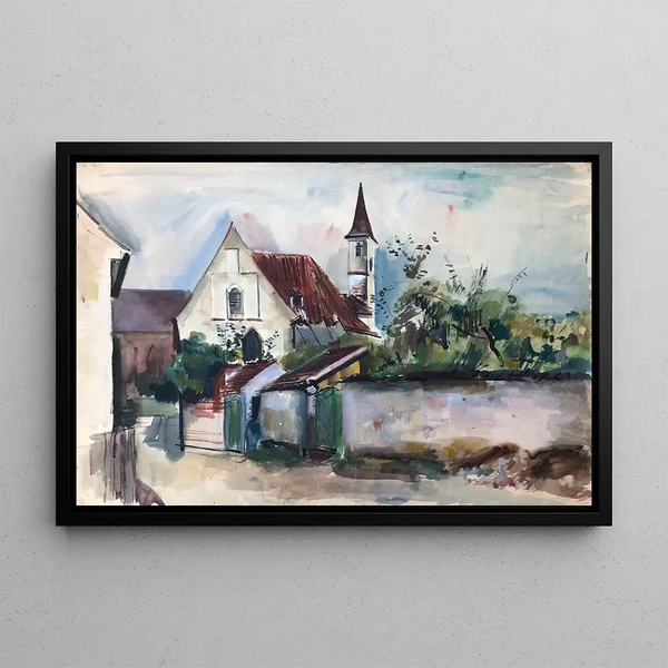 Otto Geigenberger - Kirche bei Landsberg am Lech.webp