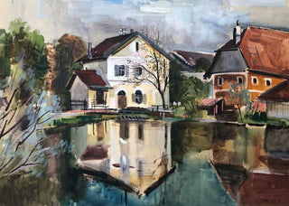 Otto Geigenberger - Mhle in sterreich.webp
