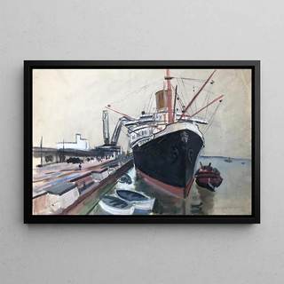 Otto Geigenberger - Passagierschiff Europa.webp