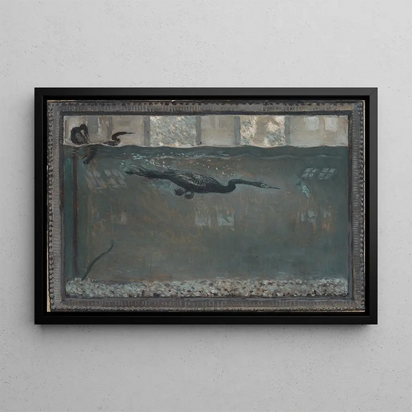 Otto Henry Bacher - Diving Cormorant.webp
