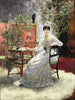 Portrait de jeune femme - Otto Hierl-Deronco — näkymä teoksesta