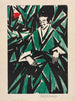 Femme en vert - Otto Lange — näkymä teoksesta