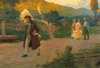 Otto Nowak - Der einsame Meister Beethoven auf einem Spaziergang in der Nhe Wiens.webp