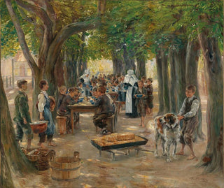 La soupe du couvent - Otto Piltz — näkymä teoksesta