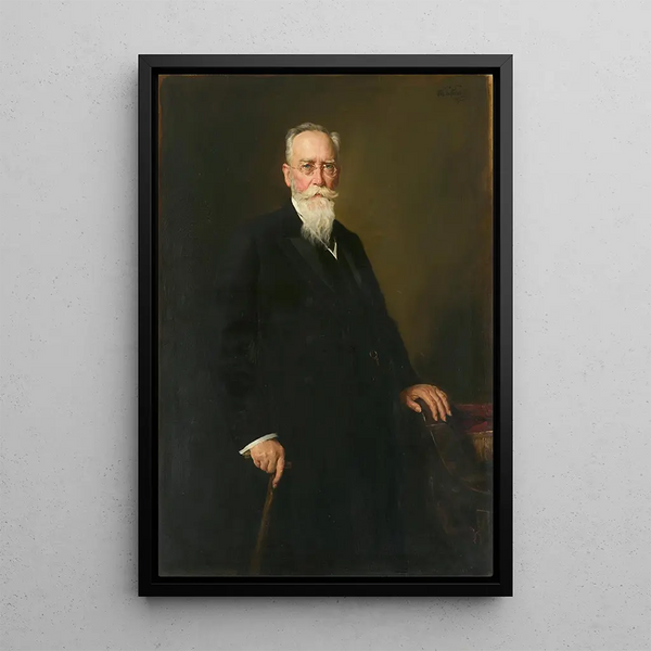 Paroni Johann Ferdinand von und zu Bodman - Otto Propheter — kehystetty taideteos seinällä