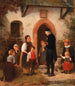 Le maître d'école - Otto Rethel — näkymä teoksesta