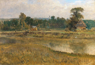 Otto von Thoren - Eine Flusslandschaft.webp