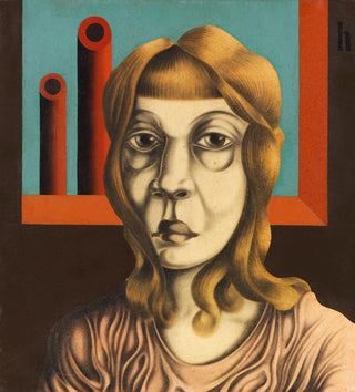 Heinrich Hoerle - Fabrikarbeiterin Factory worker.webp