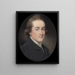 Portrait d'un gentilhomme - Ozias Humphry — kehystetty taideteos seinällä