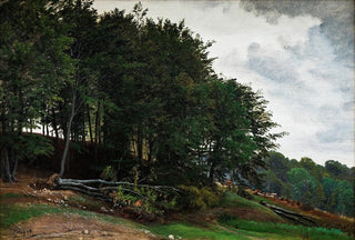 P C Skovgaard - Forested hills.webp