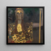 Pallas Athene - Gustav Klimt — kehystetty taideteos seinällä