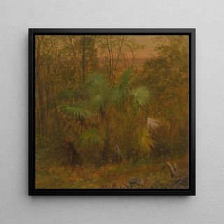 Palmier de chaume Jamaïque - Frédéric Edwin Church
