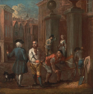 Panneau pour un pavé - William Hogarth